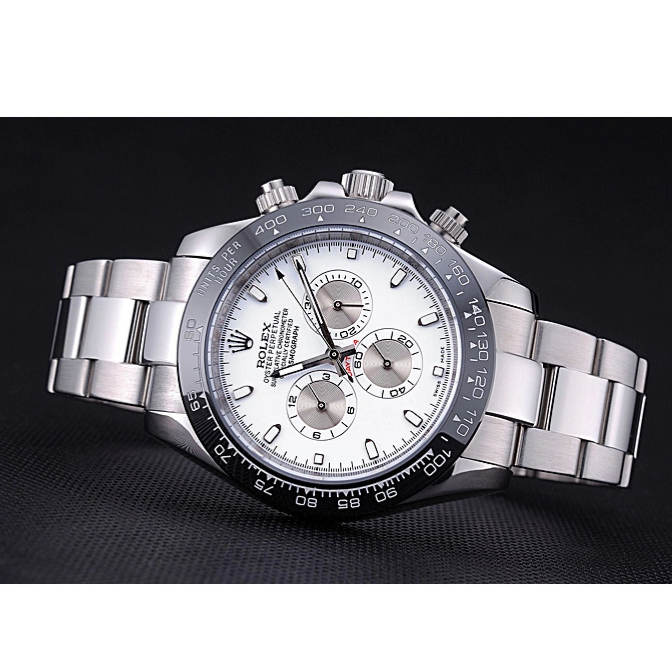 Rolex copies cheap Bracelet Daytona Steel Rolex Dial Stainless 622542 Cosmograph White 0802
